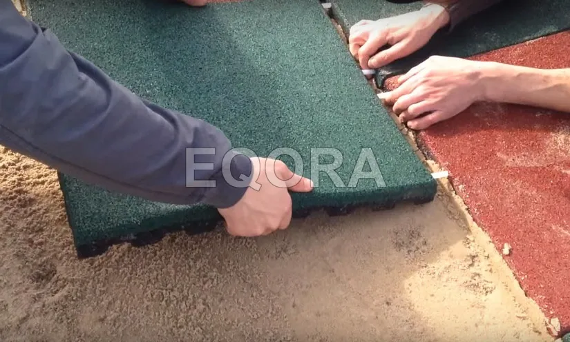 Укладка резиновой плитки в Первоуральске